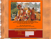 Tablet Screenshot of kumbhmela.net